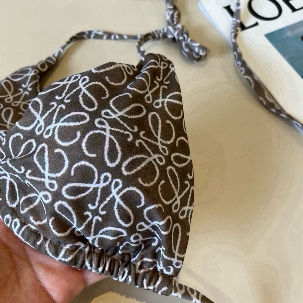 Loewe Patterned Brown Bikini - image 4